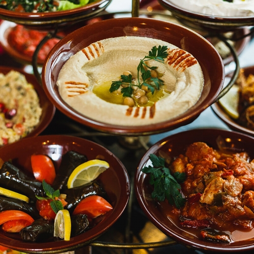 Let's Meet Kati in Le Cedre 84 - Lebanese Restaurant