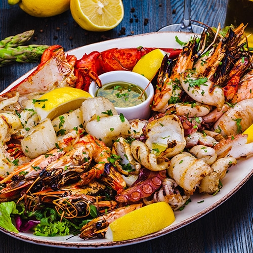 Cooking Master Class : Mix Sea Food and white wine